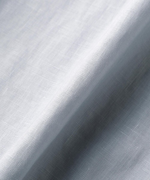 Plantation（プランテーション）の「リネンキャンブリック / P（シャツ/ブラウス・レディース・ホワイト/ブラック・M size）」の11枚目の写真