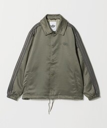 MONKEY TIME（モンキータイム）の「＜adidas Originals＞ストライプ サテン コーチ ジャケット（ブルゾン）」