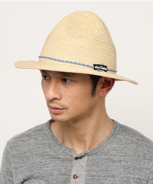 B:MING by BEAMS（ビーミングバイビームス）の「WILD THINGS / BRAID HAT（ハット・メンズ・ブラック/ベージュ・ONE SIZE）」の8枚目の写真