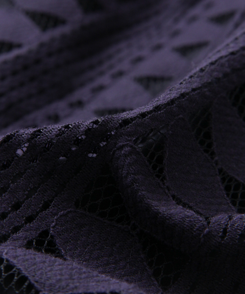 URBAN RESEARCH（アーバンリサーチ）の「UR 幾何レーススカート（スカート・レディース・ネイビー/オフホワイト・FREE）」の10枚目の写真