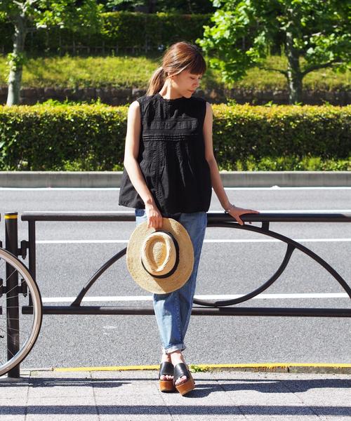 Jewel Changes（ジュエルチェンジズ）の「【別注】marie-therese of india レースブラウス / マリーテレーズ オブ インディア（シャツ/ブラウス・レディース・ブラック/ブラウン/ライラック・ﾌﾘ-）」の5枚目の写真