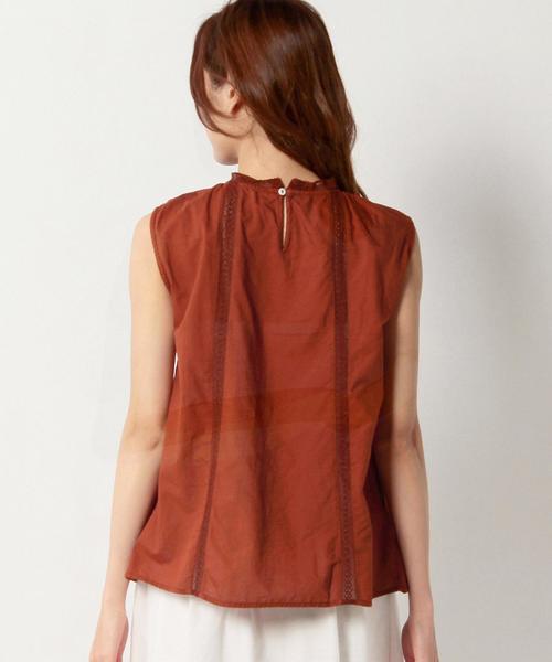 Jewel Changes（ジュエルチェンジズ）の「【別注】marie-therese of india レースブラウス / マリーテレーズ オブ インディア（シャツ/ブラウス・レディース・ブラック/ブラウン/ライラック・ﾌﾘ-）」の13枚目の写真