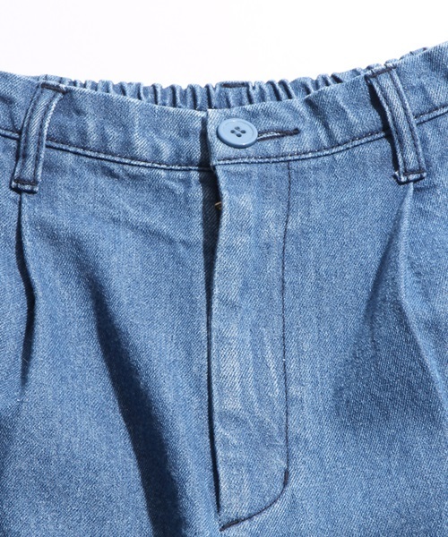 WEGO（ウィゴー）の「WEGO/タックワイドパンツ（その他パンツ・レディース・カーキ/ベージュ/ダークインディゴブルー・FREE）」の8枚目の写真