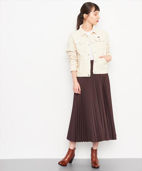 ADAM ET ROPE'（アダムエロペ）の「【Wrangler×ADAM ET ROPE'】コーデュロイジャケット（ブルゾン・レディース・キャメル/キナリ・36/38）」の18枚目の写真