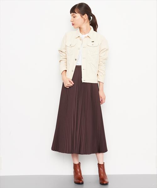 ADAM ET ROPE'（アダムエロペ）の「【Wrangler×ADAM ET ROPE'】コーデュロイジャケット（ブルゾン・レディース・キャメル/キナリ・36/38）」の5枚目の写真