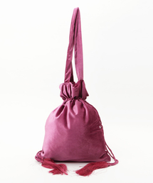 WEGO | WEGO/ベロア巾着トートバッグ(トートバッグ)