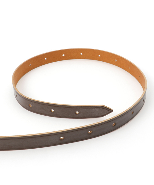 MHL.（エムエイチエル）の「ANTIQUE LEATHER（ベルト・メンズ・ブラック/ブラウン・FREE）」の4枚目の写真