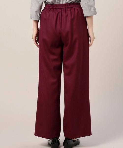 BEAUTY&YOUTH UNITED ARROWS（ビューティーアンドユースユナイテッドアローズ）の「BY サキソニータックワイドパンツ 3◆（その他パンツ・レディース・ベージュ/ブラック/ダークグレー/ワインレッド・MEDIUM/SMALL）」の5枚目の写真