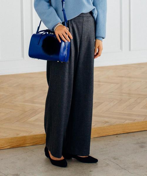 BEAUTY&YOUTH UNITED ARROWS（ビューティーアンドユースユナイテッドアローズ）の「BY サキソニータックワイドパンツ 3◆（その他パンツ・レディース・ベージュ/ブラック/ダークグレー/ワインレッド・MEDIUM/SMALL）」の10枚目の写真