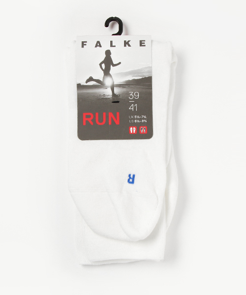 FALKE（ファルケ）の「FALKE (ファルケ）　ソックスRUN（ソックス/靴下・メンズ・ホワイト/レッド/ブラウン/ダークグレー/ネイビー/ブラック・FREE）」の2枚目の写真