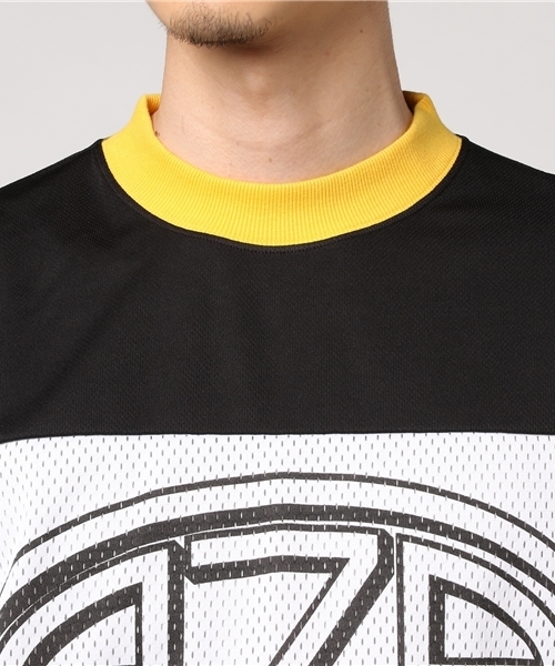 AOZORA（アオゾラ）の「AOZORA/アオゾラ　メッシュ×スムース　ビンテージMX　TEE（Tシャツ/カットソー・メンズ・ブラック/ブルー・LARGE/MEDIUM）」の5枚目の写真