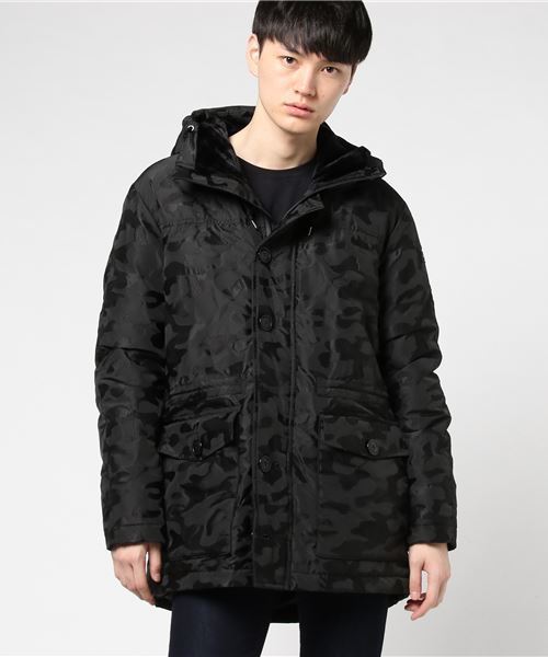 TATRAS タトラス　羽織り TATRAS (タトラス) フード着脱 ジャージ切替 コンビネーション ダウン