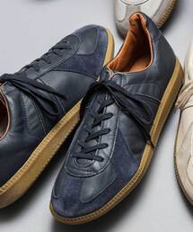 REPRODUCTION OF FOUND（リプロダクションオブファウンド）の「REPRODUCTION OF FOUND (リプロダクション オブ ファウンド) / GERMAN MILITARY TRAINER ジャーマントレーナー 1700L レザースニーカー（スニーカー）」