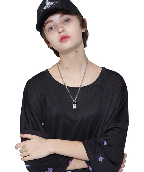 an meets zakka(アンミツザッカ)の「an meets zakka 南京錠ネックレス(ネックレス・レディース・シルバー・ONE SIZE)」の3枚目の写真