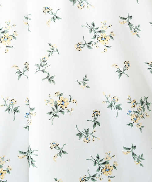 ROPE' PICNIC(ロペピクニック)の「花柄/ドット袖リボンブラウス(シャツ/ブラウス・レディース・ホワイト/ホワイト系その他/ネイビー/ブラック・38/40)」の12枚目の写真