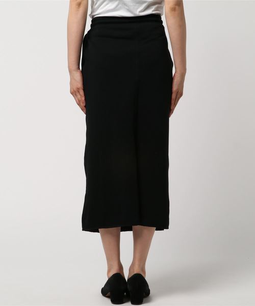 CIAOPANIC（チャオパニック）の「裏毛タイトスカート（スカート・レディース・ブラック/アイボリー/パープル・FREE）」の9枚目の写真