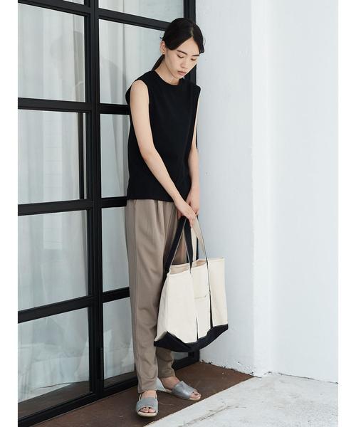 AMERICAN HOLIC（アメリカンホリック）の「・ノースリーブプルオーバー（Tシャツ/カットソー・レディース・ブラック/その他7/オフホワイト/チャコールグレー・M/L）」の11枚目の写真