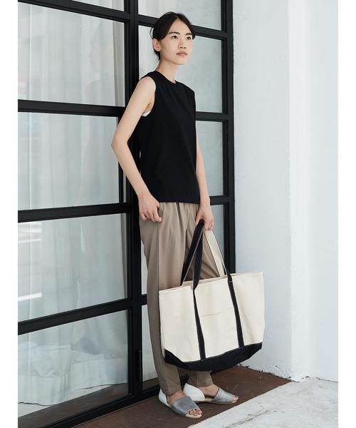 AMERICAN HOLIC（アメリカンホリック）の「・ノースリーブプルオーバー（Tシャツ/カットソー・レディース・ブラック/その他7/オフホワイト/チャコールグレー・M/L）」の13枚目の写真