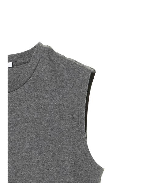 AMERICAN HOLIC（アメリカンホリック）の「・ノースリーブプルオーバー（Tシャツ/カットソー・レディース・ブラック/その他7/オフホワイト/チャコールグレー・M/L）」の17枚目の写真