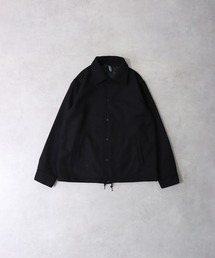 ウール混 メルトンコーチジャケット