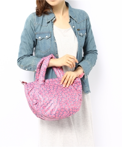 tsumori chisato CARRY(ツモリチサトキャリー)の「フラワーフラワー(ハンドバッグ・レディース・イエロー/グリーン/レッド/パープル・FREE)」の5枚目の写真