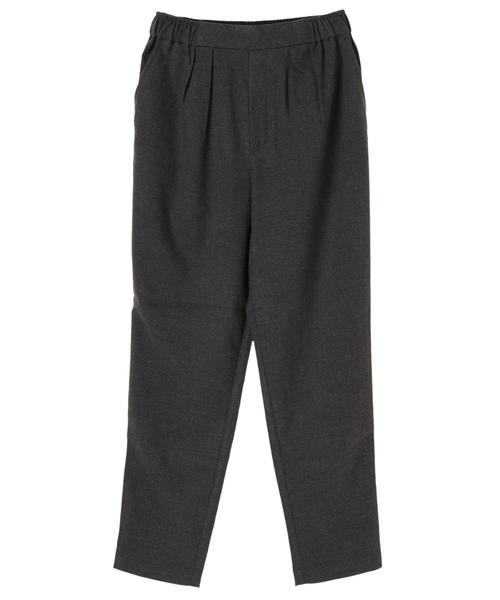 AMERICAN HOLIC(アメリカンホリック)の「・タックテーパードパンツ(その他パンツ・レディース・杢グレー/ブラック/グリーン/キャメル・M/L)」の5枚目の写真