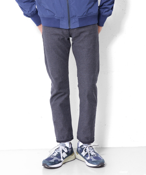 URBAN RESEARCH DOORS MENS(アーバンリサーチ ドアーズ メンズ)の「D'sh 杢バックサテン5P(その他パンツ・メンズ・グレー/チャコール・38/36/40)」の1枚目の写真