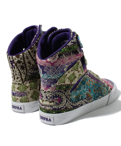 SUPRA（スープラ）の「スープラ ウィメンズ マルチカラー ハイカット