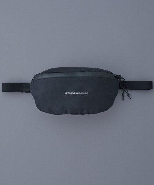 DRESSEDUNDRESSED(ドレスドアンドレスド)の「【CANNABIS別注】DRESSEDUNDRESSED Fanny Pack M (DUS1970C)(ボディバッグ/ウエストポーチ)」|ブラック
