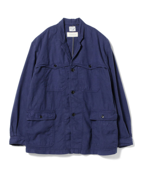 orSlow（オアスロウ）の「orSlow × fennica / 別注 フレンチブルー ワークジャケット ＜MEN＞（カバーオール・メンズ・ブルー・1/2/3）」の3枚目の写真