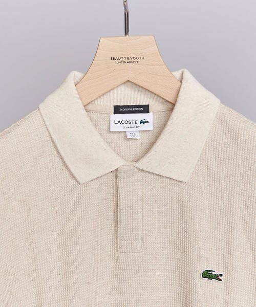 LACOSTE（ラコステ）の「【別注】 ＜LACOSTE（ラコステ）＞ SKIPPER/ポロシャツ（ポロシャツ・メンズ・ベージュ/ネイビー/ホワイト・2/3/4/5）」の5枚目の写真