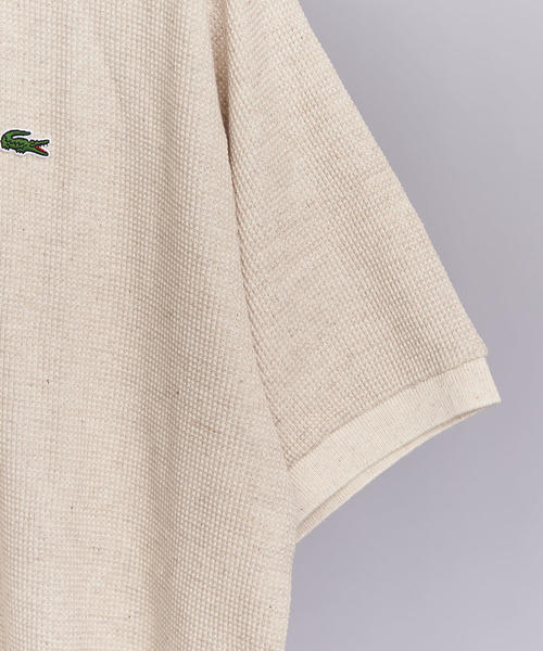 LACOSTE（ラコステ）の「【別注】 ＜LACOSTE（ラコステ）＞ SKIPPER/ポロシャツ（ポロシャツ・メンズ・ベージュ/ネイビー/ホワイト・2/3/4/5）」の6枚目の写真