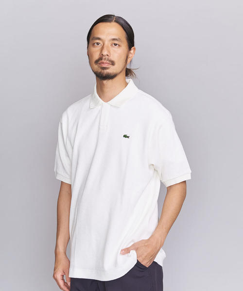 LACOSTE（ラコステ）の「【別注】 ＜LACOSTE（ラコステ）＞ SKIPPER/ポロシャツ（ポロシャツ・メンズ・ベージュ/ネイビー/ホワイト・2/3/4/5）」の11枚目の写真