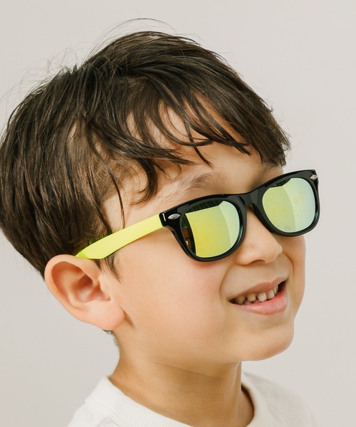 BAYFLOW（ベイフロー）の「[KIDS]UVカラーサングラス（サングラス・キッズ・ピンク/イエロー/ブルー/ブラック・FREE）」の7枚目の写真