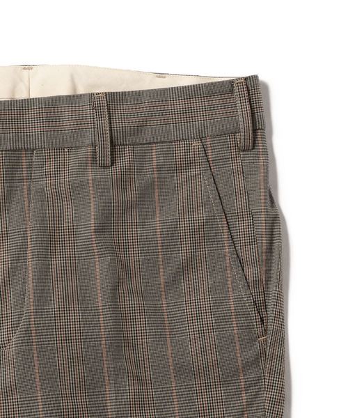 BARRY BRICKEN（バリーブリッケン）の「SHIPS×BARRY BRICKEN: グレンチェック セットアップ トラウザーズ（スラックス・メンズ・チャコールグレー・MEDIUM/SMALL/LARGE）」の4枚目の写真