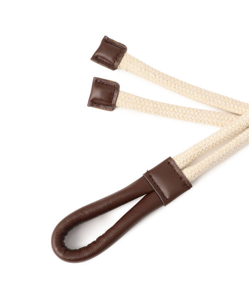 Khaju（カージュ）の「Khaju:コンビロープベルト（ベルト・レディース・ブラック/ブラウン・ONE SIZE）」の4枚目の写真