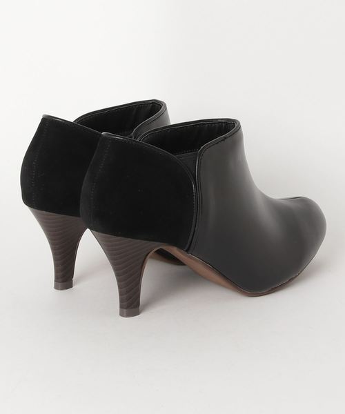 menue（メヌエ）の「バイカラーサイドゴアブーティ（ブーツ・レディース・ブラック/ブラック系その他/ブルー系その他/ブラウン系その他/ネイビー/ブラック系その他2/グレイッシュベージュ/ブルー系その他2/ブルー系その他3/ブラウン系その他2/ベージュ系その他/ダークブラウン/ブラック系その他3・XS/S/M/L/LL/3L/4L）」の14枚目の写真