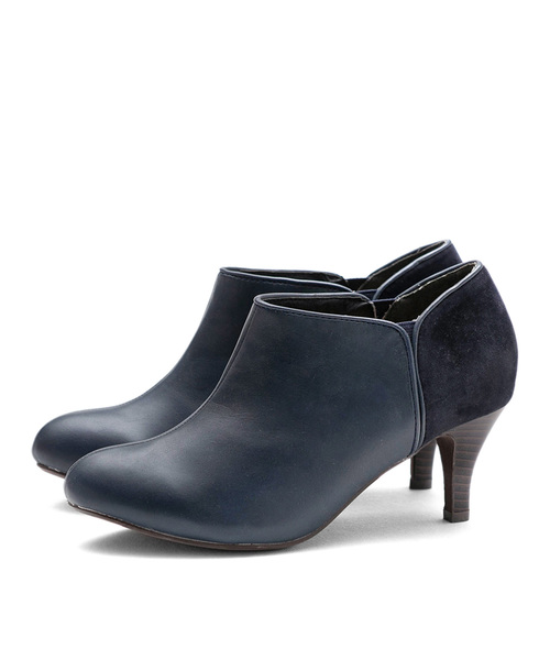 menue（メヌエ）の「バイカラーサイドゴアブーティ（ブーツ・レディース・ブラック/ブラック系その他/ブルー系その他/ブラウン系その他/ネイビー/ブラック系その他2/グレイッシュベージュ/ブルー系その他2/ブルー系その他3/ブラウン系その他2/ベージュ系その他/ダークブラウン/ブラック系その他3・XS/S/M/L/LL/3L/4L）」の10枚目の写真