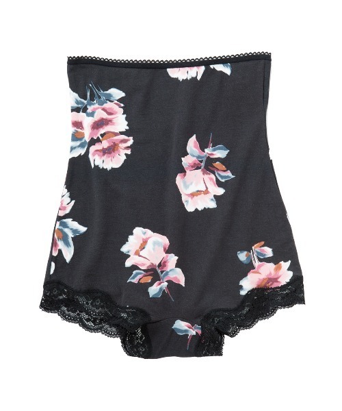 PEACH JOHN（ピーチジョン）の「【乾燥する季節に嬉しい！薄手でもたつかずフィット。腹巻付きで防寒対策に】Ｉｔ’ｓモイスティＨＡＲＡボーイ（インナーウェア/肌着・レディース・ブラック/ネイビー/オフホワイト/ピンク/グレー/ホワイト系その他/ブラック系その他/ピンク系その他/チャコール/ブルー/スモークピンク/ライトピンク/グレー系その他/ホワイト系その他2/チャコールグレー/コーラルピンク/ホワイト×グレー/ダークグレー/ブラック×ピンク/スミクロ/ホワイト×ピンク/ヘザーチャコール/レッド/ライトグレー/ダークネイビー/ライトベージュ/チャコールグレー×ブラック・SMALL/MEDIUM/LARGE/X-LARGE）」の8枚目の写真