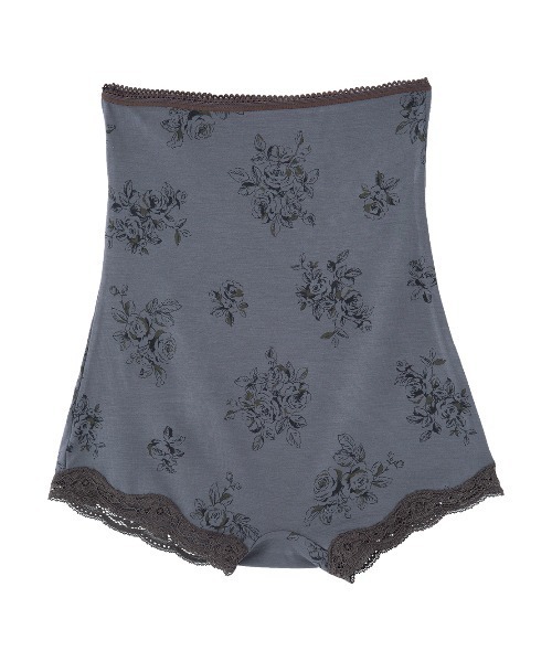 PEACH JOHN（ピーチジョン）の「【乾燥する季節に嬉しい！薄手でもたつかずフィット。腹巻付きで防寒対策に】Ｉｔ’ｓモイスティＨＡＲＡボーイ（インナーウェア/肌着・レディース・ブラック/ネイビー/オフホワイト/ピンク/グレー/ホワイト系その他/ブラック系その他/ピンク系その他/チャコール/ブルー/スモークピンク/ライトピンク/グレー系その他/ホワイト系その他2/チャコールグレー/コーラルピンク/ホワイト×グレー/ダークグレー/ブラック×ピンク/スミクロ/ホワイト×ピンク/ヘザーチャコール/レッド/ライトグレー/ダークネイビー/ライトベージュ/チャコールグレー×ブラック・SMALL/MEDIUM/LARGE/X-LARGE）」の16枚目の写真