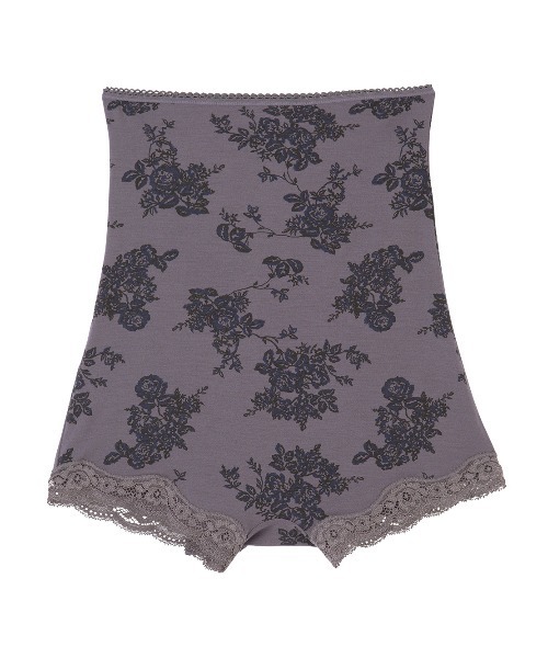 PEACH JOHN（ピーチジョン）の「【乾燥する季節に嬉しい！薄手でもたつかずフィット。腹巻付きで防寒対策に】Ｉｔ’ｓモイスティＨＡＲＡボーイ（インナーウェア/肌着・レディース・ブラック/ネイビー/オフホワイト/ピンク/グレー/ホワイト系その他/ブラック系その他/ピンク系その他/チャコール/ブルー/スモークピンク/ライトピンク/グレー系その他/ホワイト系その他2/チャコールグレー/コーラルピンク/ホワイト×グレー/ダークグレー/ブラック×ピンク/スミクロ/ホワイト×ピンク/ヘザーチャコール/レッド/ライトグレー/ダークネイビー/ライトベージュ/チャコールグレー×ブラック・SMALL/MEDIUM/LARGE/X-LARGE）」の10枚目の写真