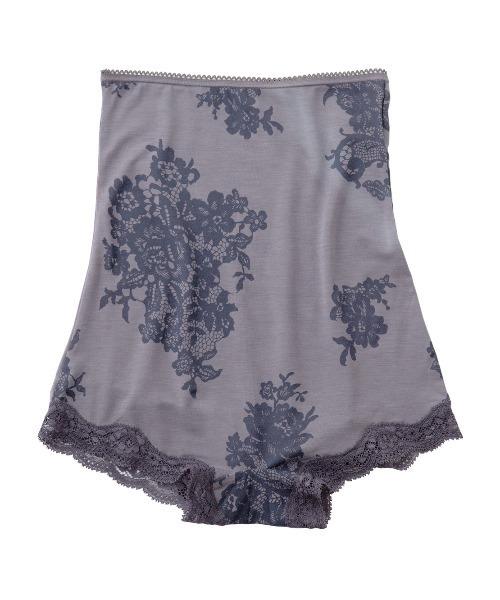 PEACH JOHN（ピーチジョン）の「【乾燥する季節に嬉しい！薄手でもたつかずフィット。腹巻付きで防寒対策に】Ｉｔ’ｓモイスティＨＡＲＡボーイ（インナーウェア/肌着・レディース・ブラック/ネイビー/オフホワイト/ピンク/グレー/ホワイト系その他/ブラック系その他/ピンク系その他/チャコール/ブルー/スモークピンク/ライトピンク/グレー系その他/ホワイト系その他2/チャコールグレー/コーラルピンク/ホワイト×グレー/ダークグレー/ブラック×ピンク/スミクロ/ホワイト×ピンク/ヘザーチャコール/レッド/ライトグレー/ダークネイビー/ライトベージュ/チャコールグレー×ブラック・SMALL/MEDIUM/LARGE/X-LARGE）」の17枚目の写真