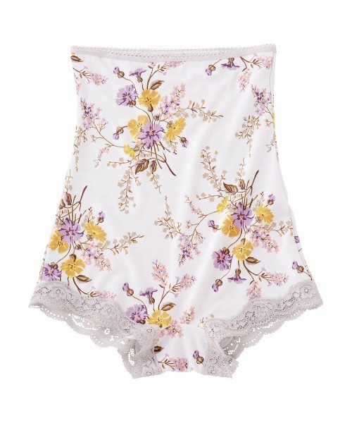 PEACH JOHN（ピーチジョン）の「【乾燥する季節に嬉しい！薄手でもたつかずフィット。腹巻付きで防寒対策に】Ｉｔ’ｓモイスティＨＡＲＡボーイ（インナーウェア/肌着・レディース・ブラック/ネイビー/オフホワイト/ピンク/グレー/ホワイト系その他/ブラック系その他/ピンク系その他/チャコール/ブルー/スモークピンク/ライトピンク/グレー系その他/ホワイト系その他2/チャコールグレー/コーラルピンク/ホワイト×グレー/ダークグレー/ブラック×ピンク/スミクロ/ホワイト×ピンク/ヘザーチャコール/レッド/ライトグレー/ダークネイビー/ライトベージュ/チャコールグレー×ブラック・SMALL/MEDIUM/LARGE/X-LARGE）」の6枚目の写真