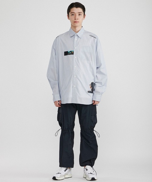 Name.(ネーム)の「【Name.】マルチプリントチェックシャツ/NMSH-20SS-009(シャツ/ブラウス・メンズ・ネイビー・1/2/0)」の4枚目の写真