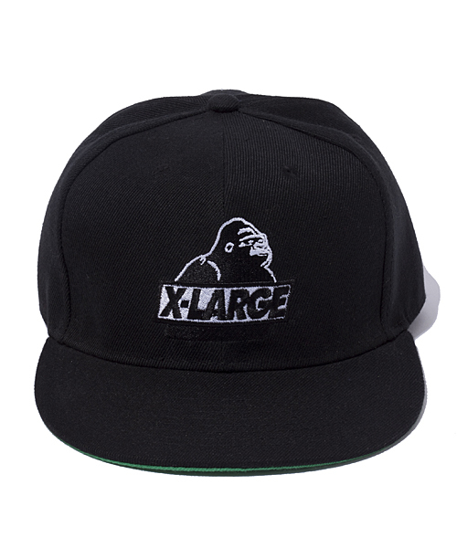 XLARGE（エクストララージ）の「SLANTED OG SNAPBACK CAP（キャップ・メンズ・ブラック/ネイビー/レッド・ONE SIZE）」の2枚目の写真