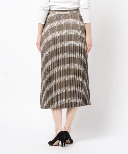 Traditional Weatherwear(トラディショナルウェザーウェア)の「【HIGH STREET COLLECTION】LONG PLEATS SKIRT(スカート・レディース・グレー系その他/ブラウン系その他・S)」の3枚目の写真