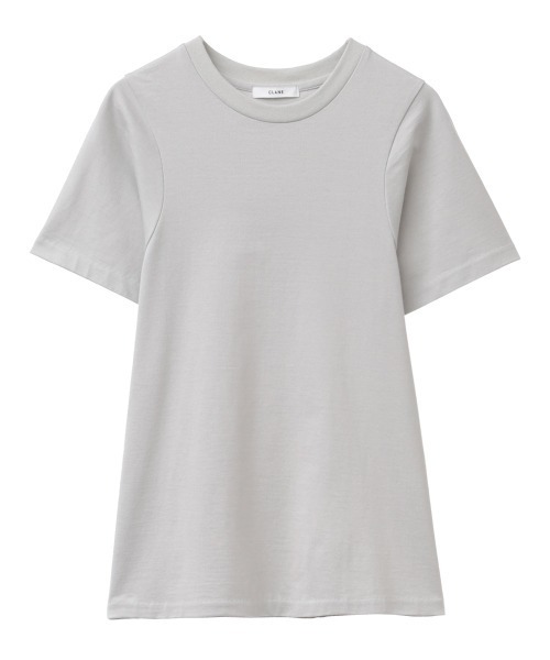 CLANE（クラネ）の「SCOOP SLEEVE COMPACT TOPS（Tシャツ/カットソー・レディース・ホワイト/ブラック/ベージュ/ミント・1/2）」の6枚目の写真