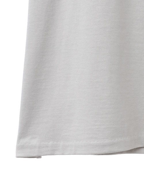 CLANE（クラネ）の「SCOOP SLEEVE COMPACT TOPS（Tシャツ/カットソー・レディース・ホワイト/ブラック/ベージュ/ミント・1/2）」の12枚目の写真