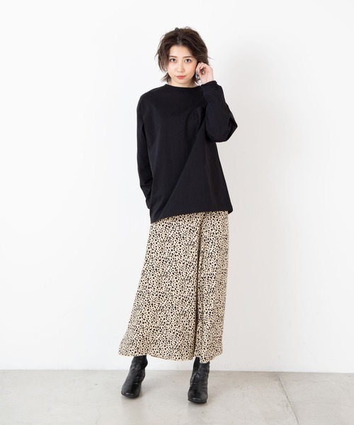 WEGO（ウィゴー）の「WEGO/ルーズロングスリーブT（Tシャツ/カットソー・レディース・ホワイト/ブラック・FREE）」の7枚目の写真