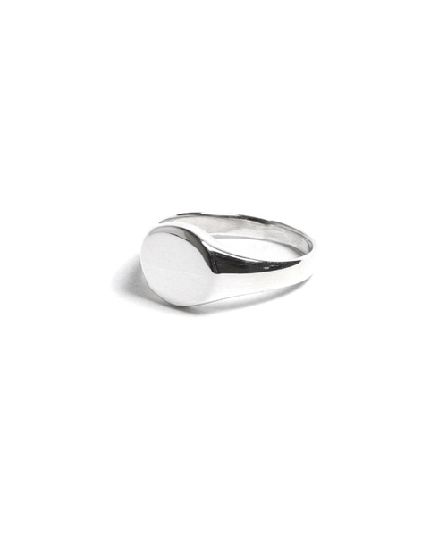 YArKA（ヤーカ）の「【YArKA/ヤーカ】silver925 flat face circle ring[ffcr]/丸面リング シルバー925（リング・レディース・シルバー/その他1・#11/#13/#15/#17/#19）」の3枚目の写真